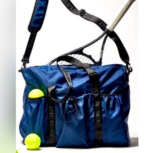 NWT Free People FP Movement Upwind Weekender Bag in Navy Baby